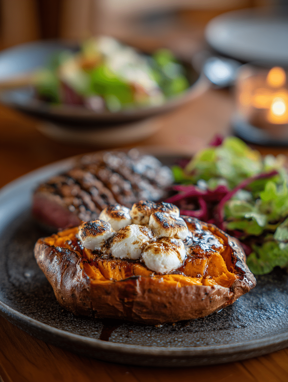 Served sweet potatoes Texas Roadhouse style with a meal