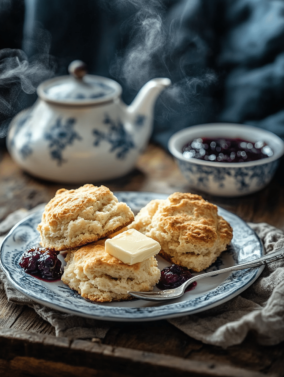 mary o's irish soda bread scones recipe served with jam and butter