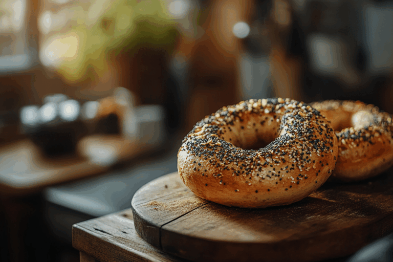 Protein bagel recipe with Greek yogurt and protein powder