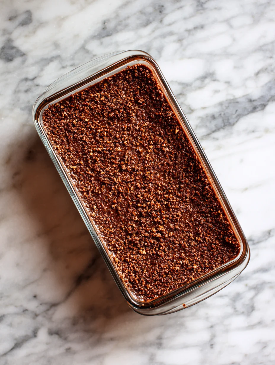 Baked pecan crust for DTI Chocolate Delight
