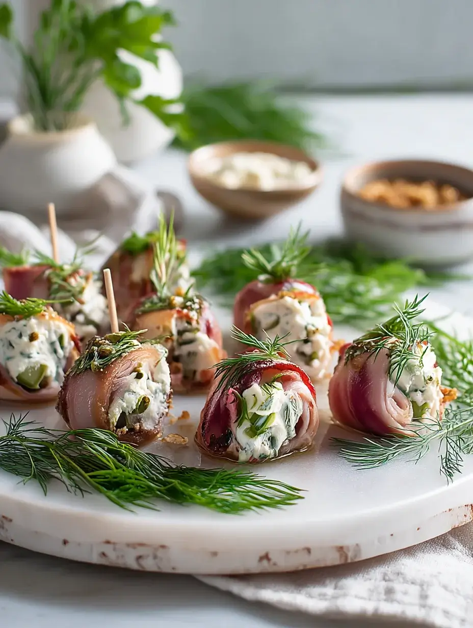 Cream cheese pickle bites appetizer tray