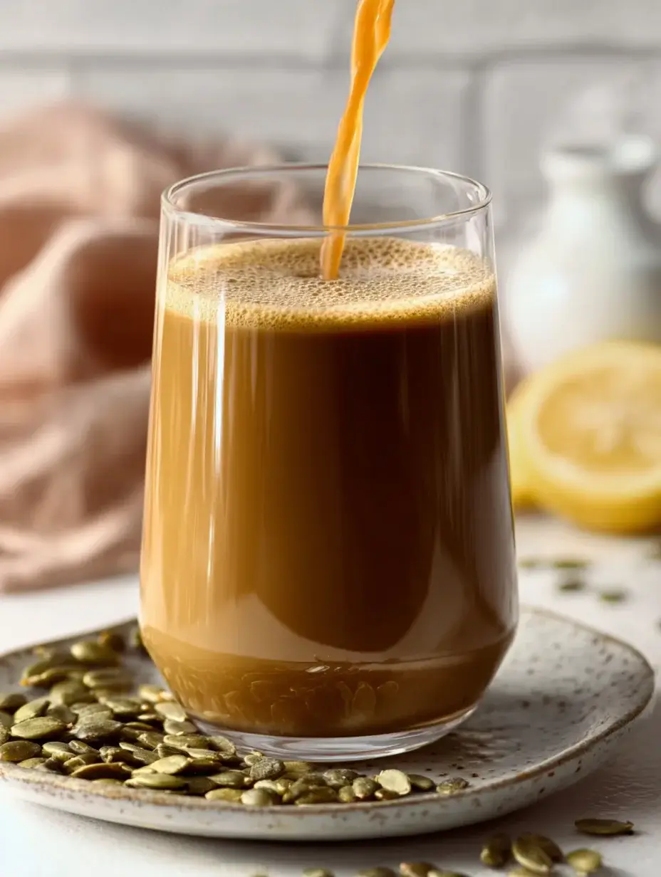 blending pumpkin seed weight loss drink recipe