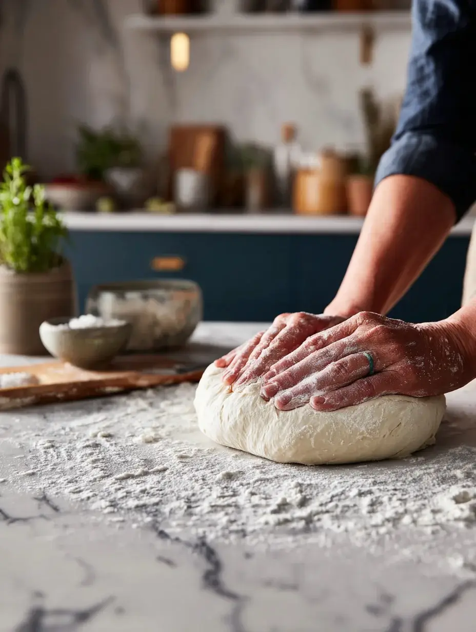 Kneading Neapolitan Pizza Dough Recipe