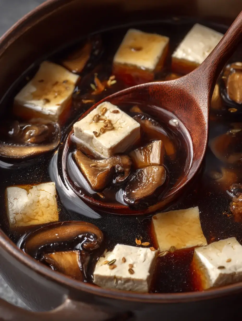Making kombu dashi for clear soup.