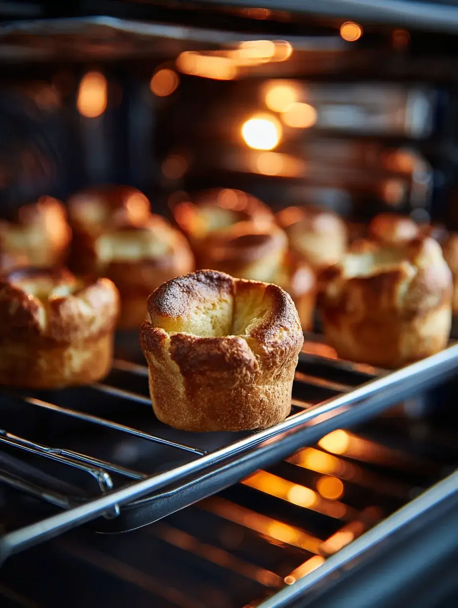 Baking Mini Yorkshire Puddings in Oven